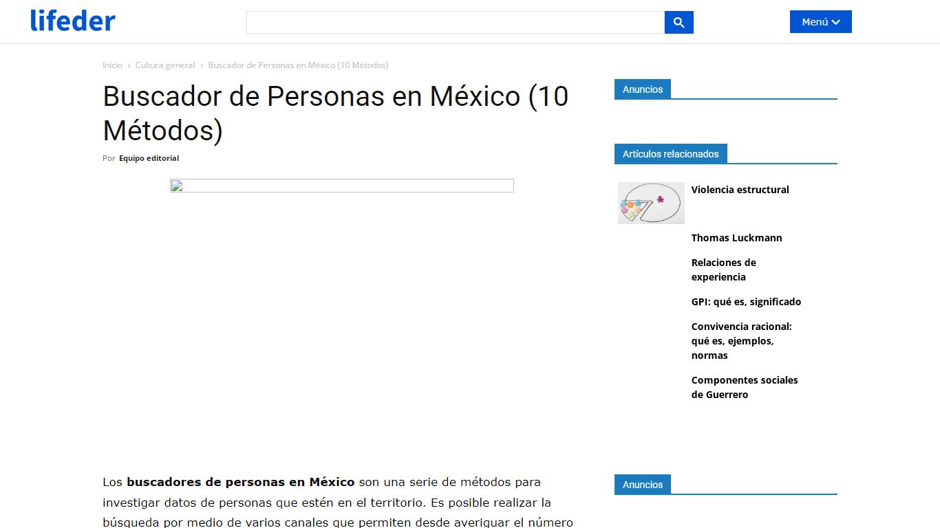 Buscador de Personas en México (10 Métodos) - Lifeder